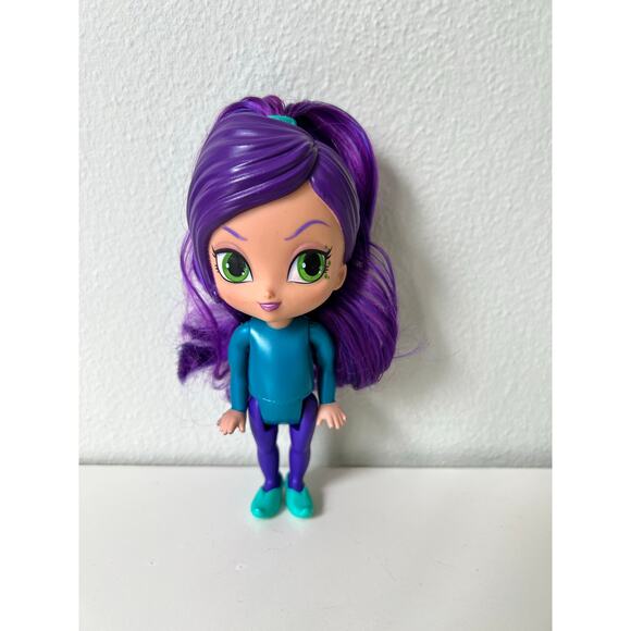 Shimmer and Shine Floating Genie Magic Carpet & Plush Soft Doll Toy Shoes Lot - Picture 9 of 14